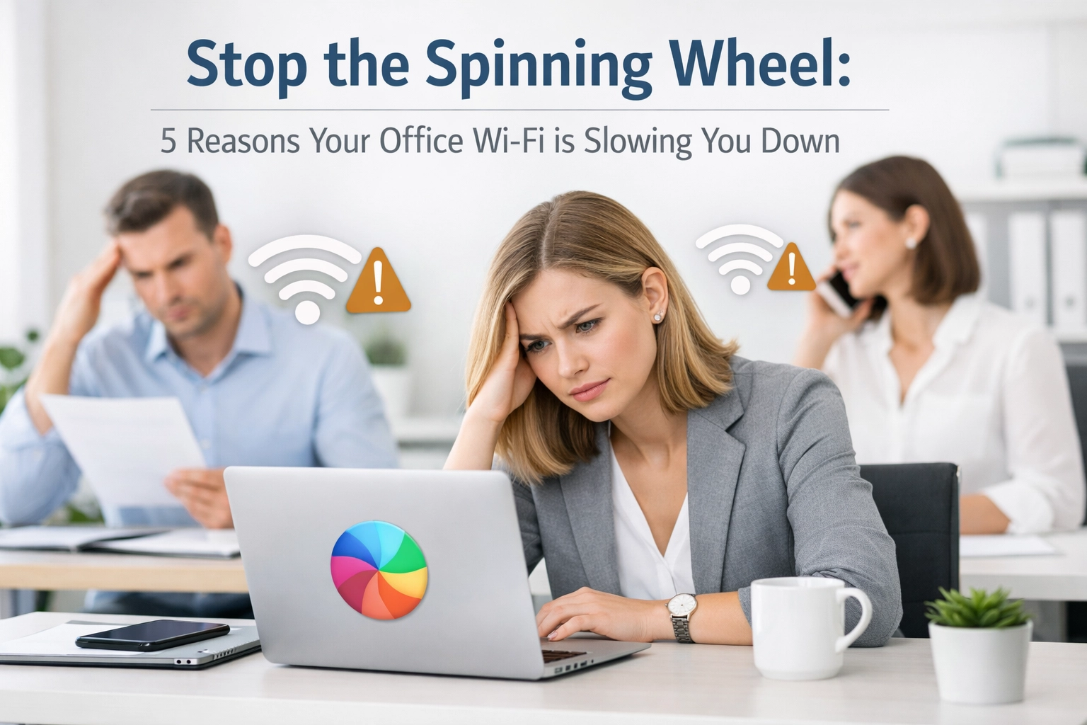 Stop the Spinning Wheel: 5 Reasons Your Office Wi-Fi is Slowing You Down