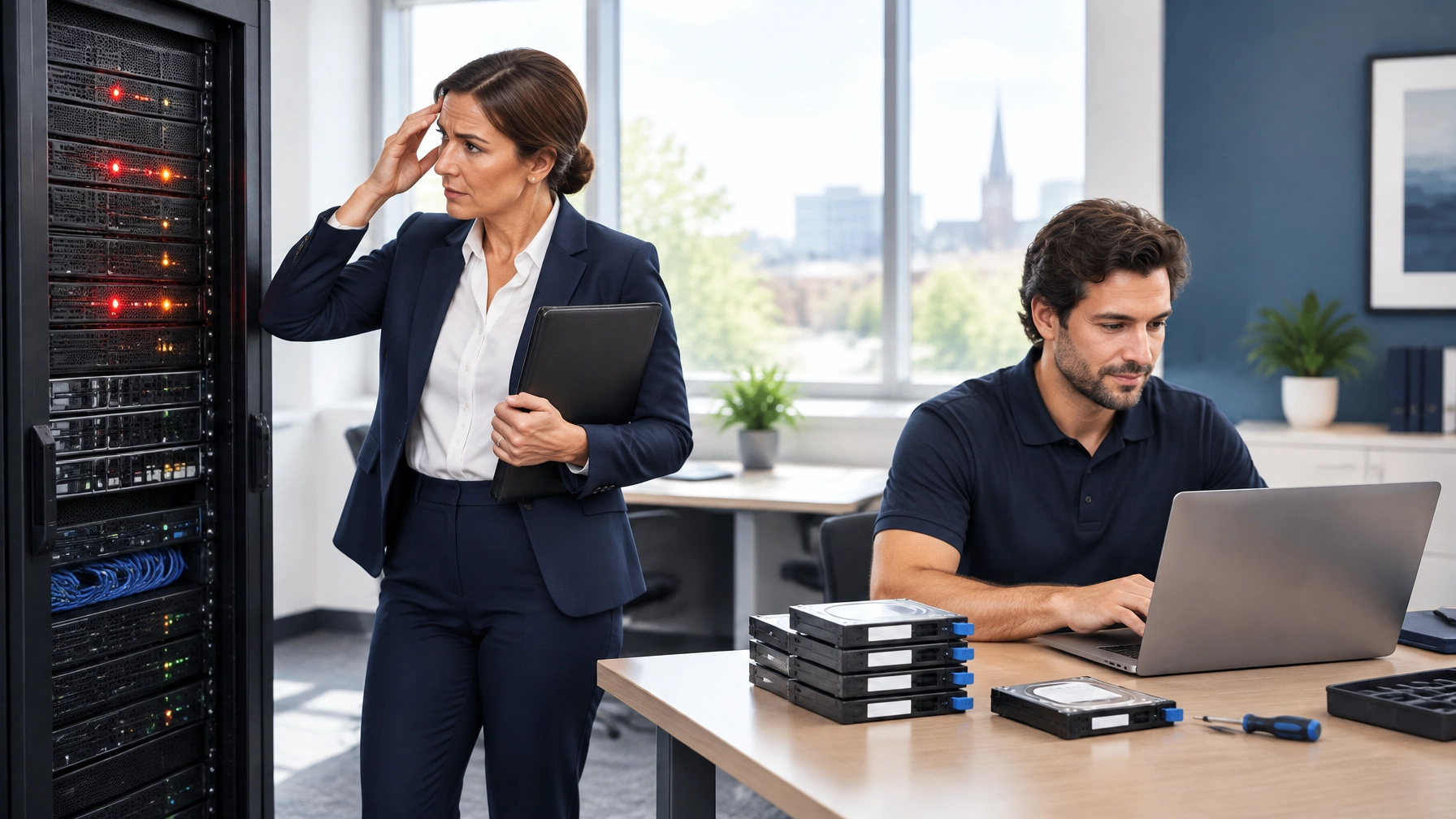 Case Study: How a Clayton Accounting Firm Survived a Server Crash Without Losing a Single File